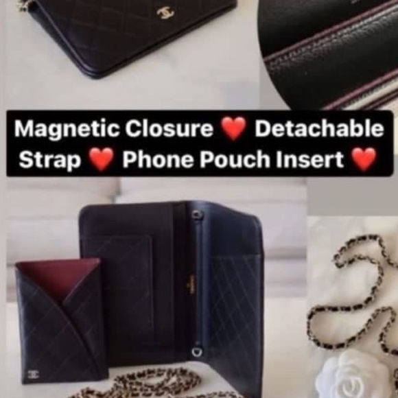 💎✨ BEAUTIFUL ✨💎  CAVIAR WOC CHANEL CROSSBODY QUILTED - Picture 17 of 17